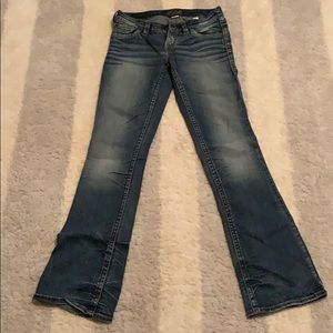 Women’s Silver bootcut jeans